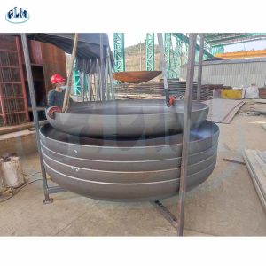 China Carbon Steel Elliptical Dished Heads 3500mm Diameter 20mm Thickness on sale