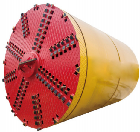 Buy cheap Micro Tunnel Boring Machine with 1558 Steering Thrust, 100-150mm Sludge Pipes, and 62-1285Nm Rated Torque for Efficient Tunneling product