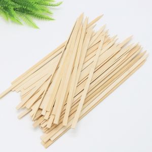 Buy cheap Flat BBQ 8 Inch Bamboo Skewers Paddle Sticks Grill Kebab Barbecue Bamboo Stick from wholesalers
