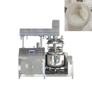 Buy cheap Chemicals Vacuum Homogenizer Emulsifying Mixer With Tank For Cosmetics 1.5Kw from wholesalers