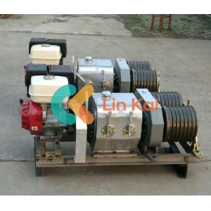 Buy cheap High Precision Tower Erection Tools 9KW Diesel And Gasonline Engine Double Drum Winch from wholesalers