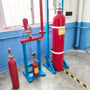 Buy cheap Clean Agent Nitrogen Automatic Fire Extinguisher Safeguarding Telecommunication Rooms from wholesalers