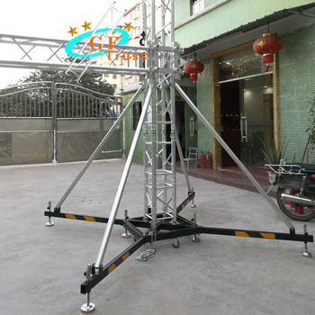 Portable Aluminum Stage Truss Display Stage Lighting Truss