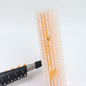 Buy cheap 9m Telescopic Pole Solar Panel Cleaning Brush with Manual Operation and Tap Water Pump from wholesalers