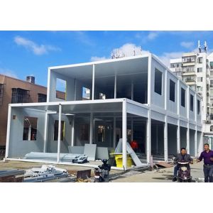 Buy cheap Prefabricated Two Floors Detachable Container House from wholesalers