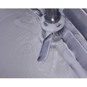 Chemicals Vacuum Homogenizer Emulsifying Mixer With Tank For Cosmetics 1.5Kw