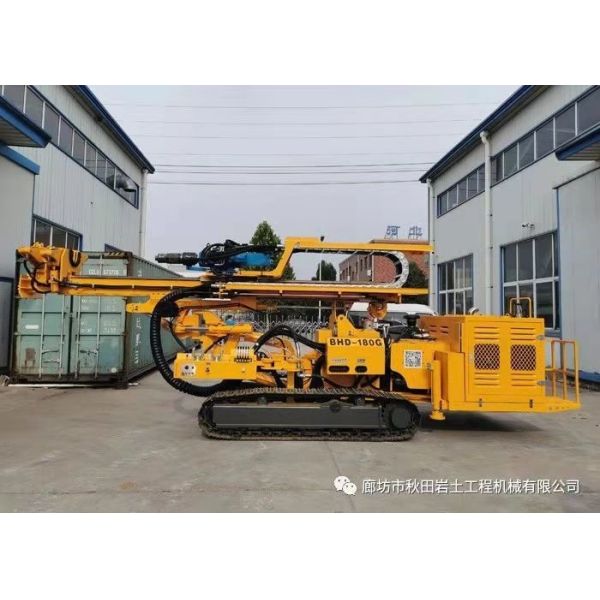 Quality Anchor Nail Borehole , Anchor Borehole And Root Pile Borehole Micropile Drill Rig BHD - 180G for sale