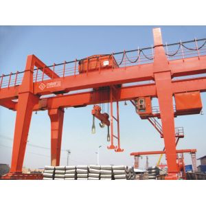 Buy cheap Subway Turn Slag Hook Gantry Crane MGC Type 75T With Adjustable Span from wholesalers