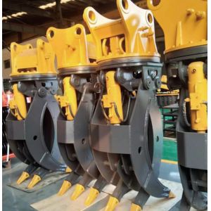Excavator 360Rotating Hydraulic Type Log Grapple for 15Ton CAT315 Excavator High