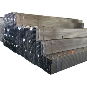 OEM Structure Black Steel Pipes Oval Square Rectangular ERW Welded