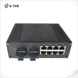 Industrial 8-port 10/100Base-T + 2-port 100BASE-FX Ethernet Switch