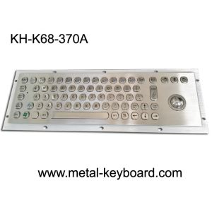 China USB Self - Service Terminal Metal Computer Keyboard with Trackball on sale China USB Self - Service Terminal Metal Computer Keyboard with Trackball on sale