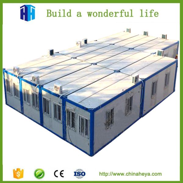 Buy cheap Fireproof ready made panel container house prefabricated labour camp from wholesalers