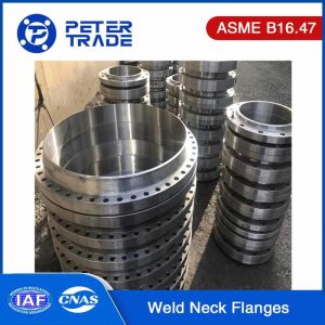 Buy cheap ANSI B16.47 SERIES B 600LB Large Diameter Carbon Steel Weld Neck Flanges And Blind Flanges for High Pressure Industry from wholesalers