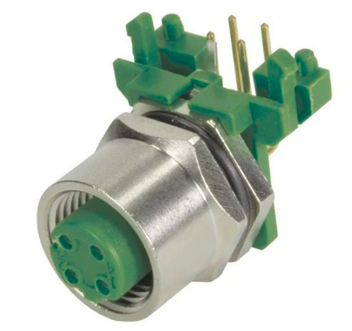 Buy cheap 21033814440 Circular Connector M12 Angled For Rear Mounting from wholesalers