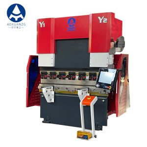Buy cheap WE67K-80T2500 Hydraulic CNC Press Brake Electro Hydraulic Bending Machine HK58T Controller from wholesalers