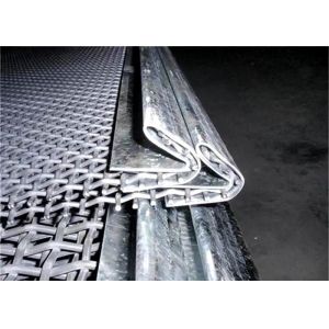 Buy cheap Hook Strip Type Manganese Woven Steel Mesh High Abrasion Resistan from wholesalers
