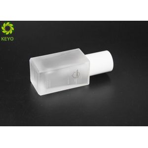 Buy cheap 30ml Glass Cosmetic Containers For Liquid Foundation / Moisturizing Lotion from wholesalers