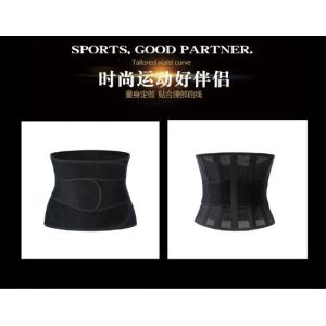 Buy cheap Classic breathable neoprene DOUBLE pressurized lumbar support  belt for Exercise protection from wholesalers