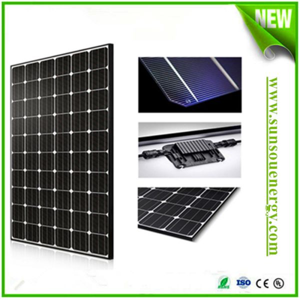 Quality 250w mono solar panel with white frame or black frame , pv solar module 250w mono-crystalline for hot sale for sale