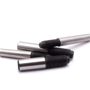 Buy cheap 8mm Carbon Steel Hardware Pins With Thread End  Zinc Plated Zn Grade Class 4.8 8.8 from wholesalers