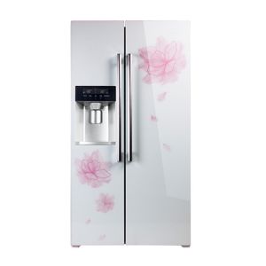 Buy cheap 598L Low Power Low Noise Frost Free Side By Side Refrigerator Freezer Super Freezing Function CE Approval with Ice Maker product