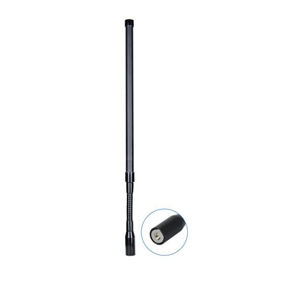 Quality 1410-1480MHz 5dBi 13 Matte Black SMAJ Gooseneck Antenna for sale