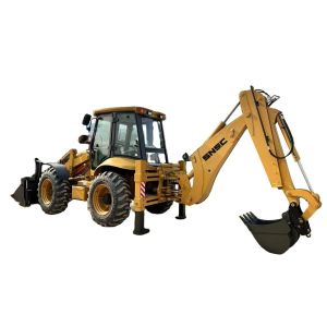 1cubic Bucket Capacity Hydraulic Backhoe Wheel Loader Shanmon 388h