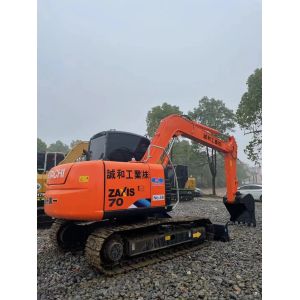 Powerful Engine Power System Japanese Hitachi ZX70 Excavator