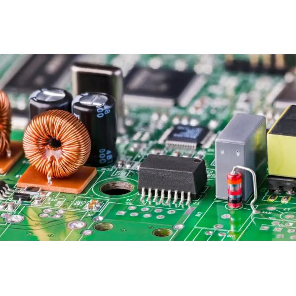 Quality Advanced Energy Electronics Assembly PCB PCBA with 2-4-6 Layers and Black Solder Mask for sale