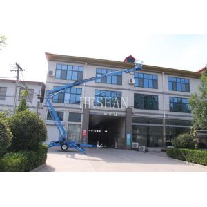 Buy cheap 16m Diesel Hydraulic Articulated Towable Boom Lift 200kg Load Capacity from wholesalers