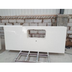 Buy cheap Man Made Quartz Bathroom Tops , Artificial Engineered Quartz Countertops from wholesalers
