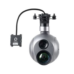 Buy cheap Compact Drone Gimbal Camera Easy Installation With EO+IR Dual Sensor from wholesalers