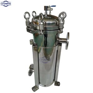 Crowns supply Customized Sanitary SS Bag filter housing with filter bag for
