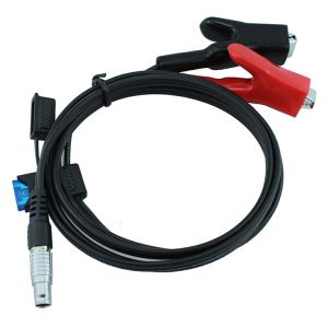 Buy cheap 1.8m Leica Survey Accessories 5 Pin Power Cable With Alligator Clips And Fuse from wholesalers