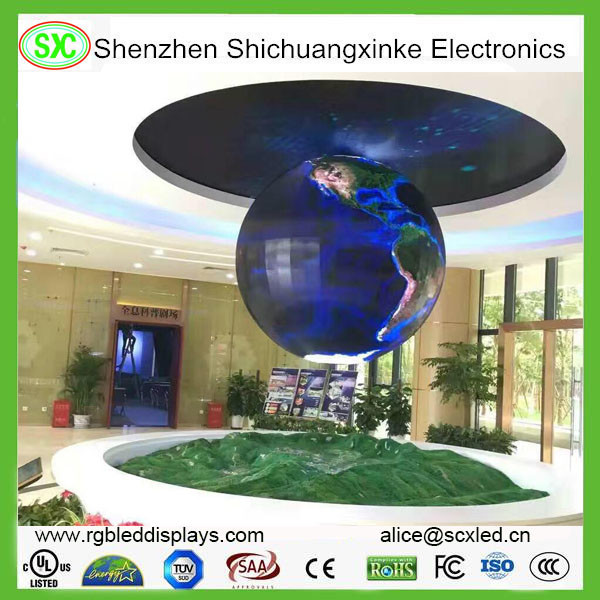 P4 Indoor Soft Magic Ball SMD LED Screen with Nationstar LED Lamp