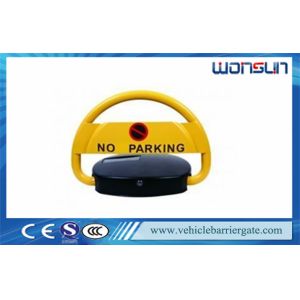 Buy cheap IP68 Waterproof Steel Automatic Remote Car Parking Locks in Yellow from wholesalers