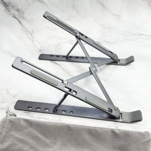 Buy cheap Foldable Aluminum Alloy Laptop Stand Adjustable Lift Cooling Portable from wholesalers