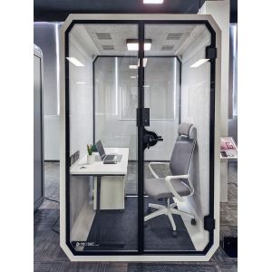 Buy cheap Customized Pods Public Office Phone Booth Privacy Meeting School Study from wholesalers