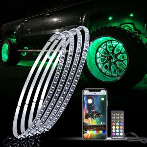 Buy cheap 12V Multicolor LED Headlights , Singal Row Led Rgb Car Lights from wholesalers