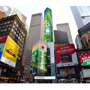 Buy cheap IP65 P6 Waterproof High Resolution Outdoor Advertising LED Display 27777 Pixel/Sqm from wholesalers
