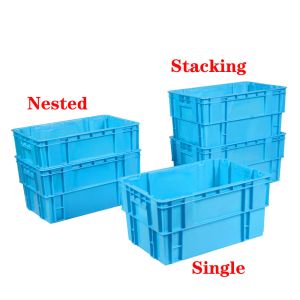 Convenient Versatile Nestable Turnover Crate Stackable Plastic Crate Injection