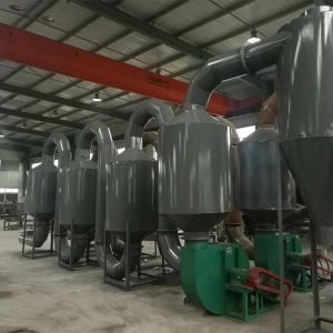 900kg H Biomass Furnace Air Flow Drying Wood Chip Dryer