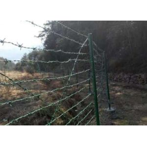 Buy cheap 2.8mm Plastic Pvc Coated Barbed Wire from wholesalers