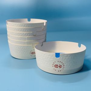 Buy cheap Eco-Friendly Disposable Ashtray Biodegradable Paper Bowls with Advanced Printing Available in Various Sizes and PE Coated for Durability from wholesalers