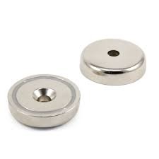 Buy cheap Countersunk Hole pot magnet/provide tailored and design drawing from wholesalers