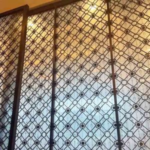 Buy cheap Metal 316L Stainless Steel Screen Partition PVD Antirust from wholesalers