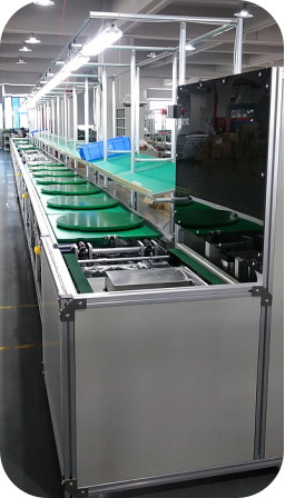 Quality Adjustable Double Speed Chain Conveyor Line Semiconductor Production Line Board for sale Buy cheap Adjustable Double Speed Chain Conveyor Line Semiconductor Production Line Board product