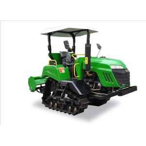 Buy cheap Strong Power Output Light Crawler Farm Tractor With Plow / Ridger Implement product