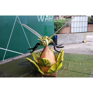 Buy cheap Children Playground Realistic Animatronic Dragonfly Model High Durability from wholesalers